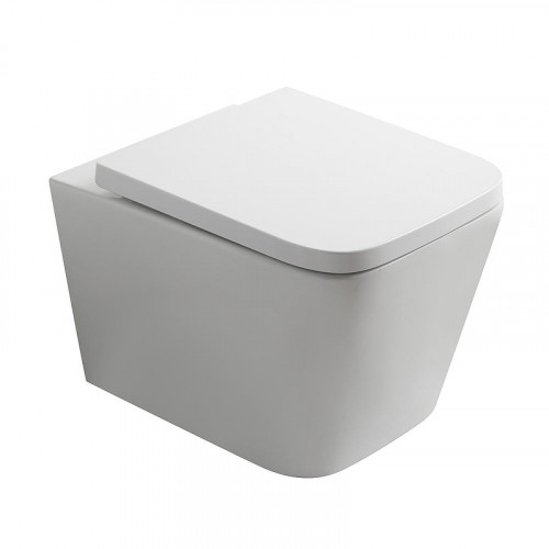 Унитаз Veconi Pulo VPU-51T подвесной цвет Белый глянцевый с сиденьем Микролифт