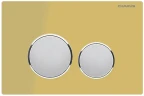 Клавиша смыва Charus Bagliore FP.330.YELLOW.10 цвет Желтое стекло
