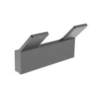 Двойной крючок Wonzon & Woghand Lotte WW-8325-BGM цвет Темный графит