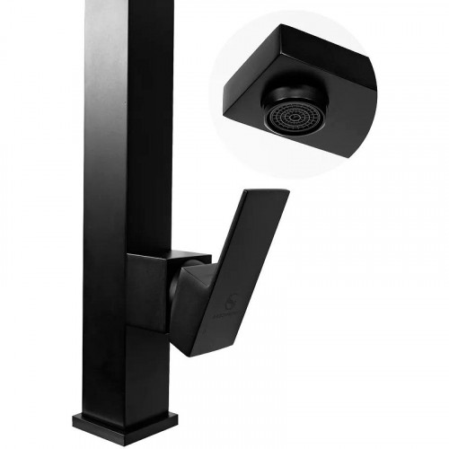 Смеситель для кухни Grocenberg GB4008BL Черный матовый