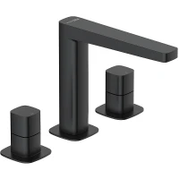 Смеситель для раковины WasserKRAFT Nuthe 9135 Черный матовый латунь