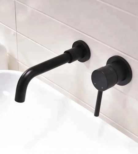 Смеситель для раковины Grocenberg GB511BL Черный матовый