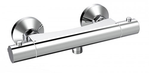 Смеситель для душа Voda T1080V с термостатом цвет Хром