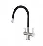 Смеситель для кухни Emar Steel ЕС - 3015 цвет Satin