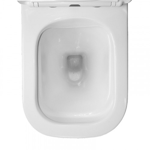 Унитаз компакт Azario Velise AZ-1222A цвет Белый с бачком и сиденьем Микролифт