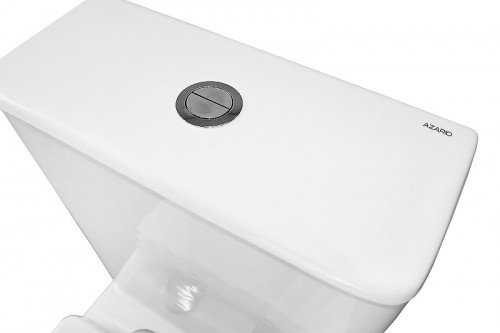 Унитаз компакт Azario Velise AZ-1222A цвет Белый с бачком и сиденьем Микролифт