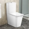 Унитаз компакт Azario Velise AZ-1222A цвет Белый с бачком и сиденьем Микролифт