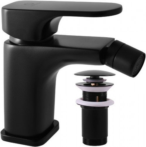 Смеситель для биде Rav Slezak Yukon YU145.5KCMAT Черный матовый латунь