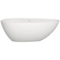 Ванна из искусственного камня Salini Paola Bassa 172х82 101612SM Белая матовая