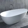 Ванна из искусственного камня Salini Paola Bassa 172х82 101612SM Белая матовая