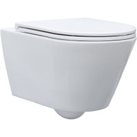 Унитаз Aquanet Lake W 316461 подвесной Белый без сиденья фарфор подвесной