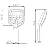 Ручной душ Melodia della vita Standard MKP20415 Хром