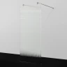Душевая перегородка WasserKRAFT Vechte 110 60W46BN-FL профиль Никель стекло рифленое