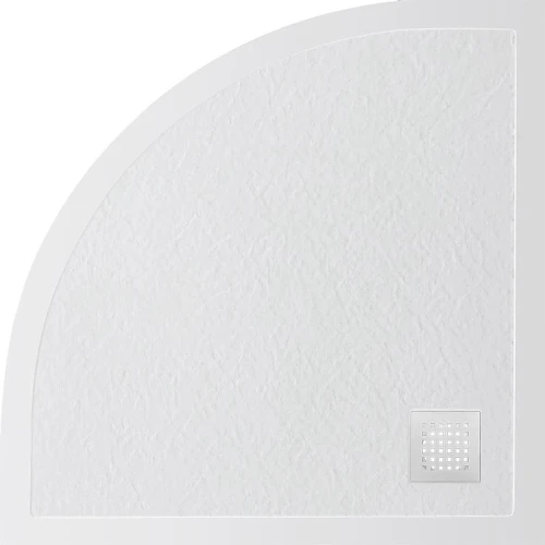 Душевой поддон из искусственного камня BelBagno Uno 90x90 TRAY-MR-UNO-R-90-550-35-W-BO Белый