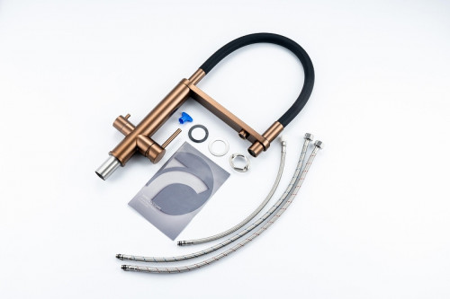 Смеситель для кухни Knotlor Infinity SS-15/RB цвет Бронза