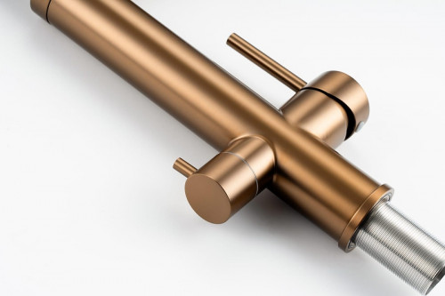 Смеситель для кухни Knotlor Infinity SS-15/RB цвет Бронза