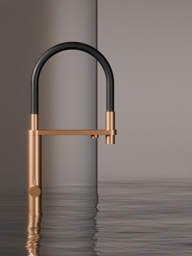 Смеситель для кухни Knotlor Infinity SS-15/RB цвет Бронза