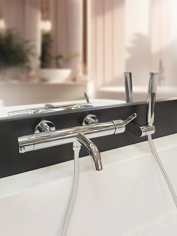 Смеситель для ванны AltroBagno Unione 0220 Cr цвет Хром