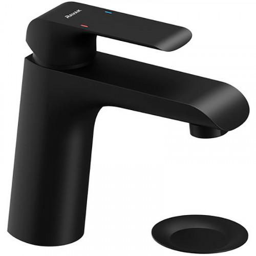 Смеситель для раковины Ravak Flat FL 013.20 X070172 Черный матовый латунь