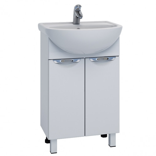 Тумба под раковину Vigo Callao 60 tn.CAL.BAL.60.2D Белая МДФ / ЛДСП