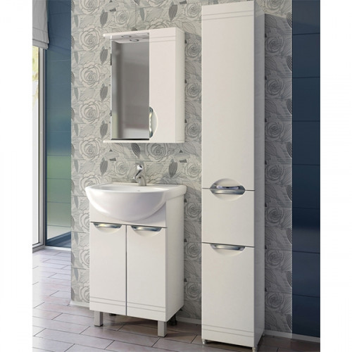 Тумба под раковину Vigo Callao 60 tn.CAL.BAL.60.2D Белая МДФ / ЛДСП