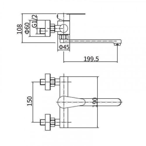 Смеситель для кухни Fashun A54615 цвет Сатин