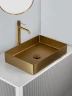 Раковина-чаша AltroBagno Astro 51 001017 OrSp цвет Золото матовое