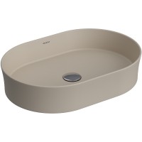 Раковина-чаша Berges Ego SL 55 181712 Жасмин матовый фарфор накладная