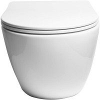 Комплект унитаза SantiLine SL-5005 с инсталляцией Grohe Rapid SL 38775001 с сиденьем Микролифт и клавишей смыва Хром фаянс подвесной