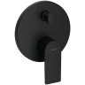 Смеситель для душа Hansgrohe Rebris E 72468670 Черный матовый латунь встраиваемый однорычажный