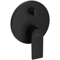 Смеситель для душа Hansgrohe Rebris E 72468670 Черный матовый латунь встраиваемый однорычажный