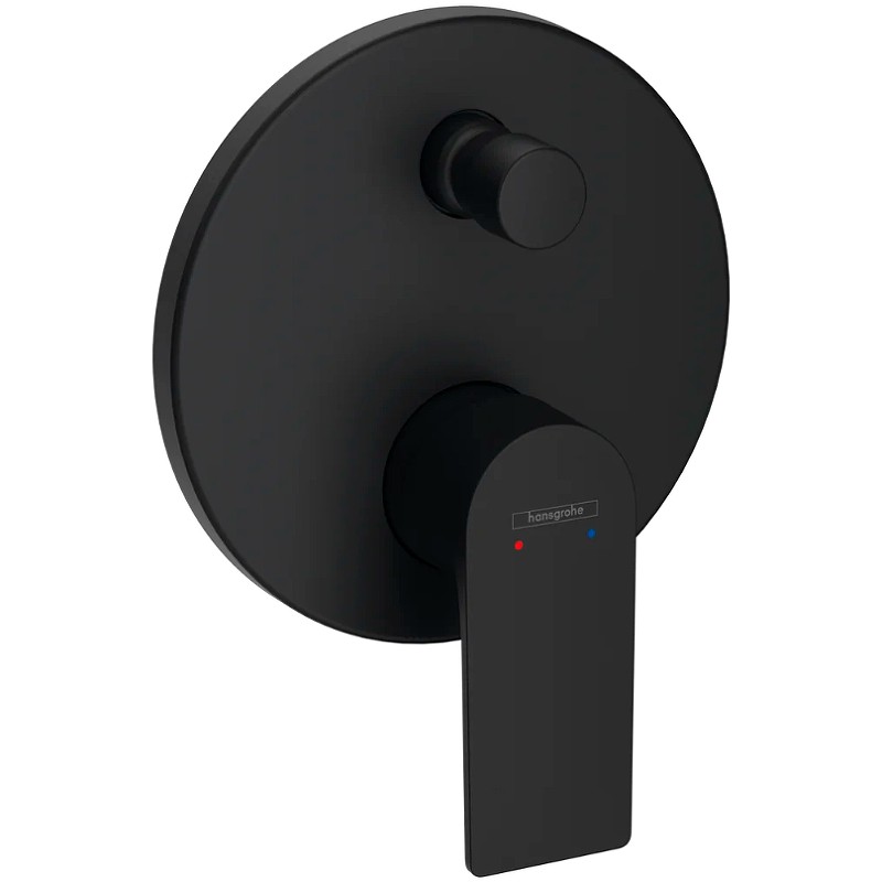 Смеситель для душа Hansgrohe Rebris E 72468670 Черный матовый латунь встраиваемый однорычажный