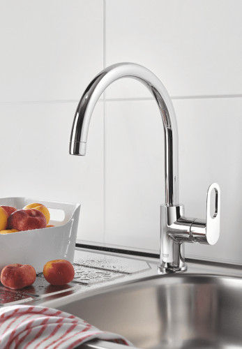 Смеситель для кухни Grohe Bauloop 31368001 Хром латунь