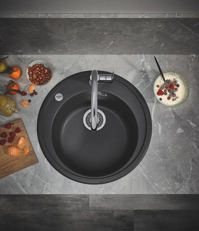 Смеситель для кухни Grohe Bauloop 31368001 Хром латунь