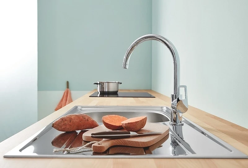 Смеситель для кухни Grohe Bauloop 31368001 Хром латунь