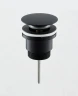 Донный клапан Bond BV0388 click-clack цвет Черный матовый