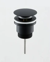 Донный клапан Bond BV0388 click-clack цвет Черный матовый