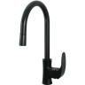 Смеситель для кухни Laparet Lisera Pro N2042429LPT Черный латунь