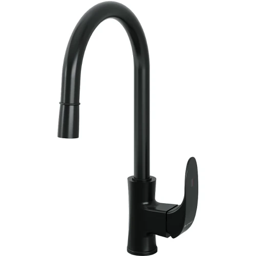 Смеситель для кухни Laparet Lisera Pro N2042429LPT Черный латунь