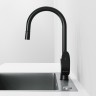 Смеситель для кухни Laparet Lisera Pro N2042429LPT Черный латунь