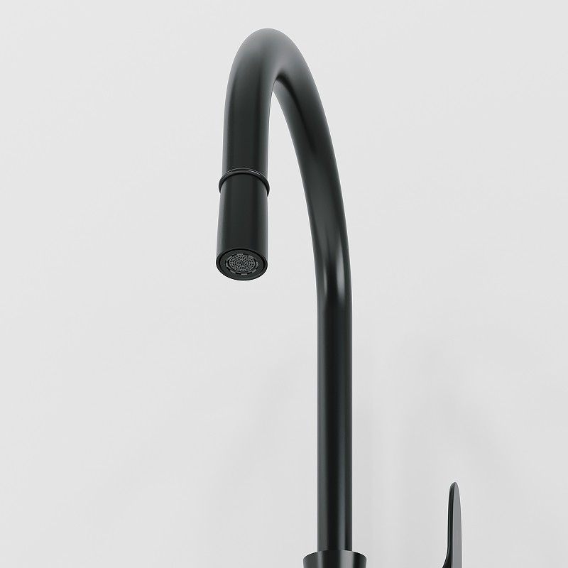 Смеситель для кухни Laparet Lisera Pro N2042429LPT Черный латунь