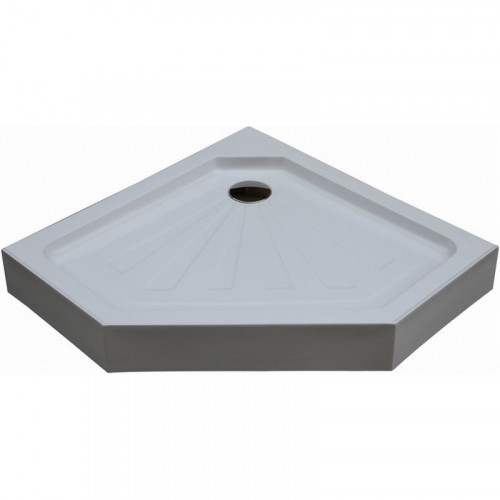 Душевой поддон из АБС-пластика Ceruttispa P101 100х100 с антискользящим покрытием