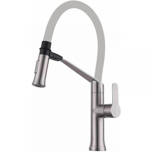 Смеситель для кухни Savol S-SUS6013-04 цвет Сатин Серый