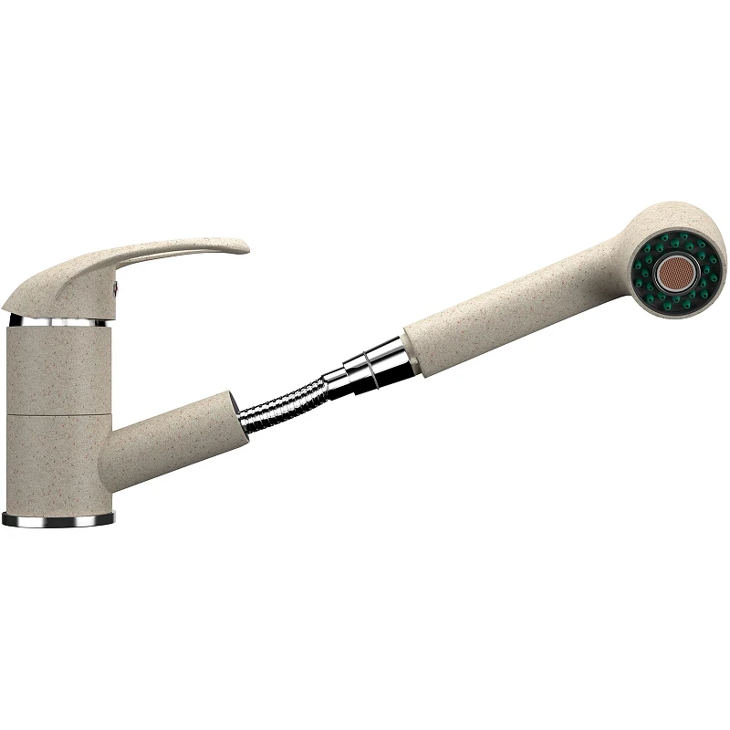 Смеситель для кухни Ulgran Classic U-002-328 Бежевый латунь