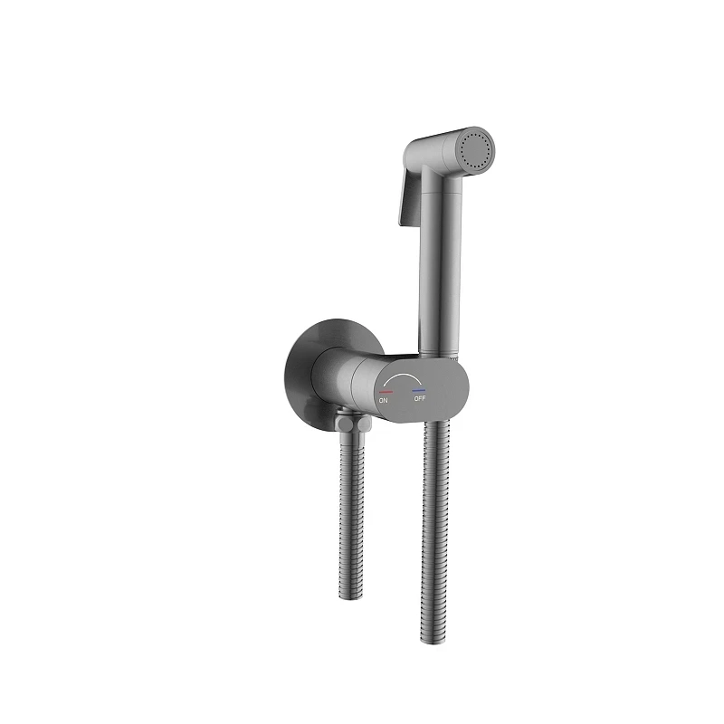 Гигиенический душ со смесителем RGW Shower Panels 581408213-11 цвет Серый brush