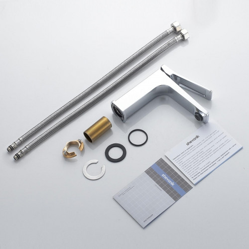 Смеситель для раковины Shevanik S4601 цвет Хром