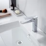 Смеситель для раковины Shevanik S4601 цвет Хром