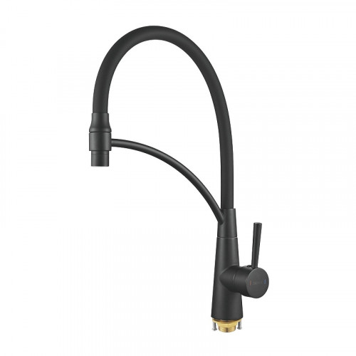 Смеситель для кухни Shevanik S743H-3 цвет Черный