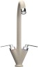Смеситель для кухни Ulgran Classic U-011-328 Бежевый латунь