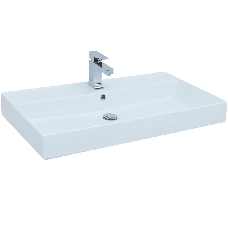 Комплект мебели для ванной Aquanet Nova Lite 60 254215 подвесной Дуб рустикальный МДФ / ЛДСП